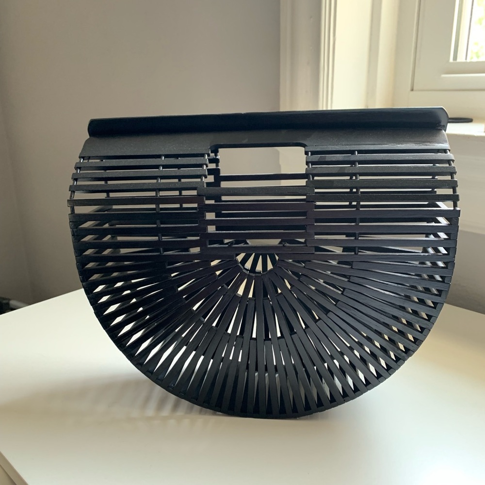 Miuco Womens Bamboo Handbag